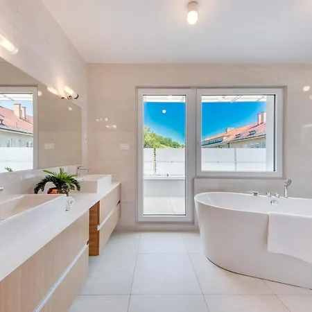 Exquisite 3-bedroom Penthouse With Two Terraces In Appartement Maribor